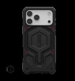 Чохол UAG для iPhone 17 Pro Max, Monarch Pro MagSafe, Kevlar Black