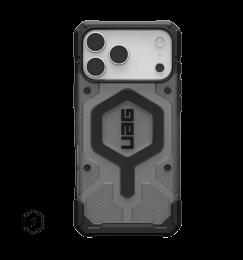 Чохол UAG для iPhone 17 Pro Max, Pathfinder Clear MagSafe, Ash/Black