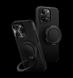 Чохол UNIQ Keva Air для iPhone 16 Pro Carbon Black with MagSafe (UNIQ-IP6.3P(2024)-KAGPBCB)
