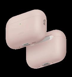 Чохол UNIQ Lino do AirPods Pro 3 gen Silicone Pink (UNIQ-AIRPODSPRO3-LINOBLPINK)
