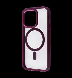 Чохол WAVE Ardor Case with MagSafe iPhone 12/12 Pro bordo