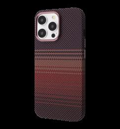 Чохол WAVE Gleam Case with Magnetic Ring iPhone 16 Pro (gold stripes)