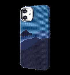 Чохол WAVE Gleam Case with Magnetic Ring iPhone 12/12 Pro (blue stripes)