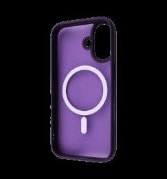 Чохол WAVE Matte Insane Case with Magnetic Ring iPhone 17 (deep purple)