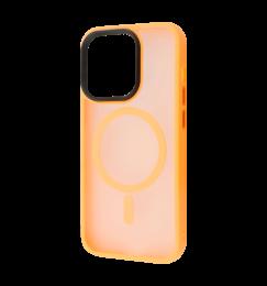 Чохол WAVE Matte Insane Case with MagSafe iPhone 12 Pro Max orange