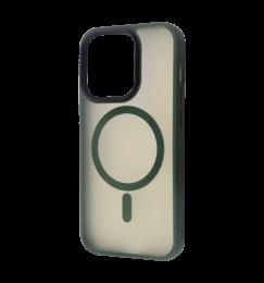 Чохол WAVE Matte Insane Case with MagSafe iPhone 14 Pro green