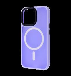 Чохол WAVE Matte Insane Case with MagSafe iPhone 14 Pro Max light purple