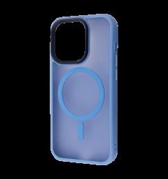 Чохол WAVE Matte Insane Case with MagSafe iPhone 14 Pro sierra blue