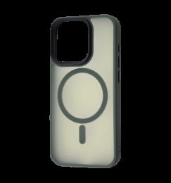 Чохол WAVE Matte Insane Case with MagSafe iPhone 15 Plus green