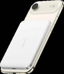 Додаткова батарея ANKER Nano - 5000 mAh Qi2 15W MagGo Slim (Білий)