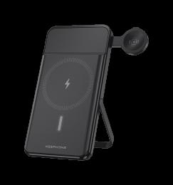 Додаткова батарея Keephone Mag PowerBank, 10000mAh 3-in-1 (MAGPOBAPB-21BBK)