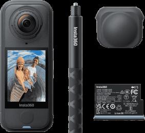 Екшн-камера Insta360 X4 Air Starter Bundle  (Black) (CINSAAFA/SE03)