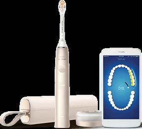 Электрическая зубная щетка PHILIPS Sonicare 9900 Prestige с технологией SenseIQ HX9992/11