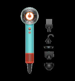 Фен Dyson Supersonic HD16 Nural Straight+Wavy Ceramic Patina/Topaz (515276-01)