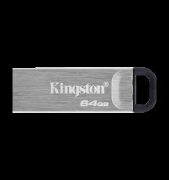 Флеш-накопичувач USB3.2 64GB Kingston DataTraveler Kyson Silver/Black (DTKN/64GB)