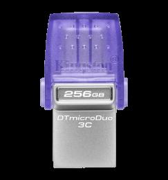 Флеш пам'ять 256GB DataTraveler microDuo 3C 200MB/ s dual USB-A + USB-C DTDUO3CG3/256GB