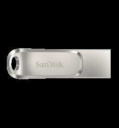 Флеш-пам'ять USB SanDisk Ultra Dual Luxe Type-C 512GB USB 3.1 Silver (SDDDC4-512G-G46)