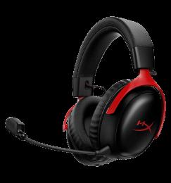 Гарнитура беспроводная игровая HyperX Cloud III Wireless Black-Red (77Z46AA)