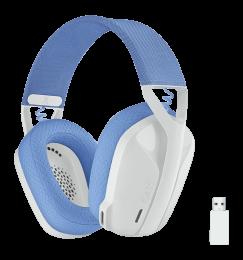 Гарнітура LOGITECH G435 LIGHTSPEED Wireless Gaming WHITE (981-001074)
