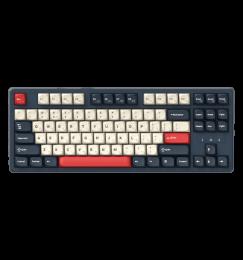 Ігрова бездротова клавіатура GamePro Asgard Ragnar Keychron Super Red Switch Wireless/Bluetooth/USB Blue (MK285BL)