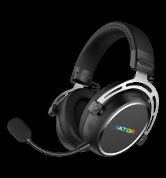 Ігрова гарнітура HATOR HYPERGANG 3 Hi-Res SyncHUB connection Black (ESH55)