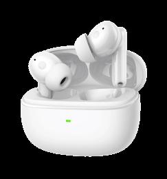 Ігрова гарнітура HATOR Hyреrpunk Truepods Hybrid ANC (HTA432) white, SyncHUB
