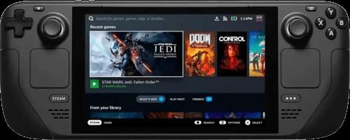Ігрова консоль Steam Deck 64GB Black (certified refurbished)