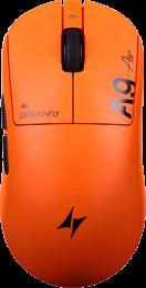 Ігрова Миша ATK A9 Air Ultimate+ PAW3955 Master + Nordic 54L05 (Orange)