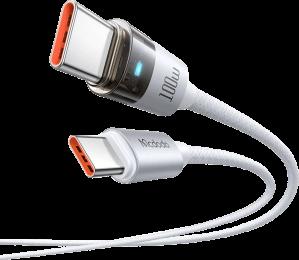 Кабель Mcdodo [CA-5580] Data Cable USB-C to USB-C 100W 1.2m (White)