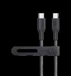 Кабель ANKER 544 USB-C to USB-C - 0.9m 140W Bio-Nylon Black