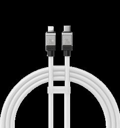 Кабель Baseus CoolPlay Series Type-C to Lightning 20W (1m) (white)(CAKW000002)