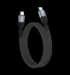 Кабель Keephone PD 100W Type-C to Type-C MagCoil Black (KPMAGCCBK) 1m