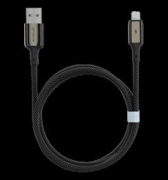 Кабель Proove Dense Metal USB to Lightning 2.4A (1m) (black)