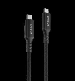 Кабель Proove Speed Line Type-C to Type С USB 240W 4.0 (1m) (black)