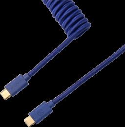 Кабель Type-A/Type-C Keychron Coiled Cable Blue