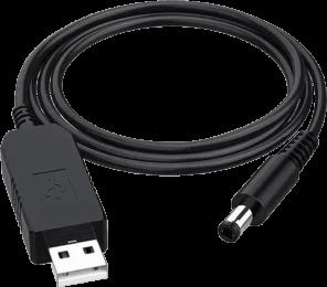 Кабель живлення ArmorStandart USB - DC 5.5x2.1 12V 0.8 м (ARM65663)
