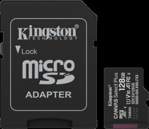 Карта пам'яті 128GB microSDXC Canvas Select Plus G en3 150MB/s A1 Card + Adapter SDCS3/128GB