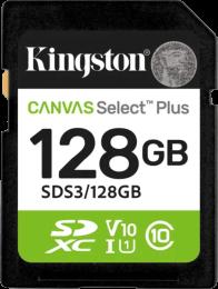 Карта пам'яті 128GB SDXC Canvas Select Plus Gen3 1 50MB/s C10 UHS-I U1 V10 SDS3/128GB
