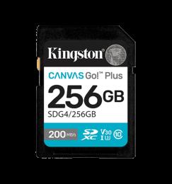 Карта пам'яті 256GB SDXC Canvas Go Plus Gen4 200MB /s C10 UHS-I U3 V30 SDG4/256GB