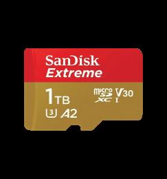 Карта пам'яті SanDisk 1TB microSDXC UHS-I U3 V30 A2 Extreme (SDSQXAV-1T00-GN6MA)