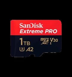 Карта пам'яті SanDisk Extreme Pro microSDXC 1TB UHS-I U3 + SD адаптер (SDSQXCD-1T00-GN6MA)