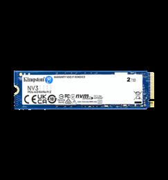 Kingston 2TB NV3 SSD M.2 2280 PCIe 4.0 NVMe, Read: 6,000/ Write: 5,000MB/s