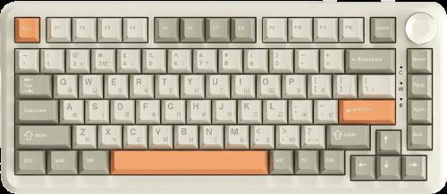 Клавіатура  Ajazz  AK820MAX Switch Grey Beige