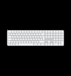 Клавіатура Apple Magic Keyboard with Touch ID and Numeric Keypad for Mac with Apple silicon - White Keys (MXK73)