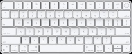 Клавіатура Apple Magic Keyboard with Touch ID for Mac with Apple silicon (MK293)