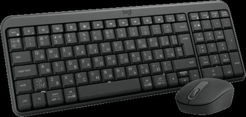 Клавіатура LOGITECH MK250 Wireless Combo - GRAPHITE - UKR (920-013823)