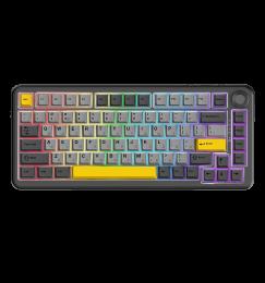 Клавіатура механічна бездротова Ajazz AK820 MAX PLUS Daydream Switch RGB Wireless/BT/USB Black (AK820MAX-DD-BGY)