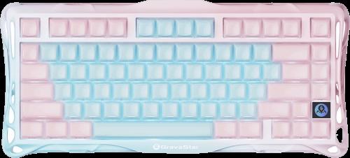 Клавіатура механічна GravaStar Mercury K1 Lite 80keys, GravaStar x BSUN Grey, BT/WL/USB, Aurora Mist