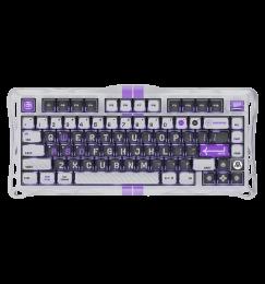 Клавіатура механічна GravaStar Mercury V75 80keys Magnetic Jade Pro 8K USB-A RGB Mecha Gray