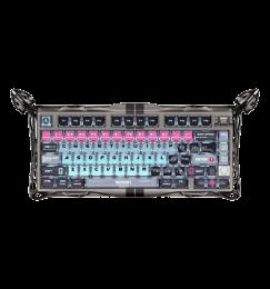 Клавіатура механічна GravaStar Mercury V75 Pro 80keys Magnetic Jade Gaming 8K USB-A RGB Cyberpunk